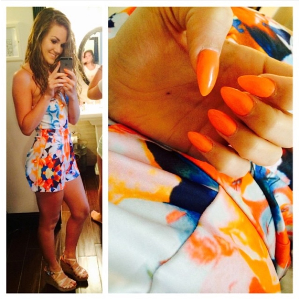 Floral romper